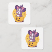 フランチー ハロウィン スクエア名刺 (正面/裏面)