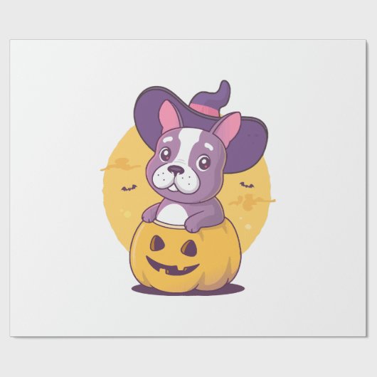 フランチー ハロウィン ラッピングペーパー (フラット)