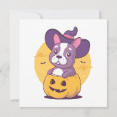 フランチー ハロウィン 招待状 (裏面)