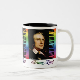 フランツの顔写真 ツートーンマグカップ