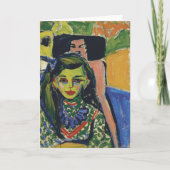 フランツィ | Ernst Ludwig Kirchner カード (正面)