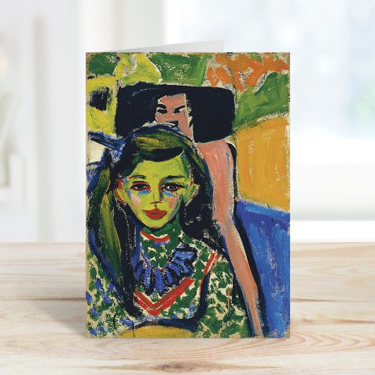 フランツィ | Ernst Ludwig Kirchner カード