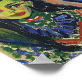 フランツィ | Ernst Ludwig Kirchner ポスター (角)