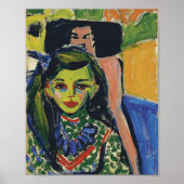 フランツィ | Ernst Ludwig Kirchner ポスター (正面)