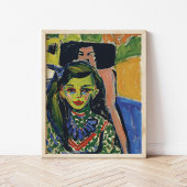 フランツィ | Ernst Ludwig Kirchner ポスター