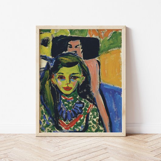 フランツィ | Ernst Ludwig Kirchner ポスター