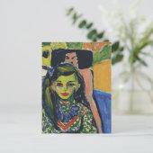 フランツィ | Ernst Ludwig Kirchner ポストカード (スタンド正面)