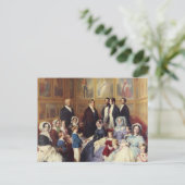 フランツウィンターハルタークイーンビクトリア&プリンスアルバート ポストカード (スタンド正面)