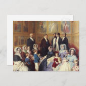 フランツウィンターハルタークイーンビクトリア&プリンスアルバート ポストカード (正面/裏面)