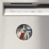 フランツウィンターハルターポートレートクイーンビクトリア マグネット (インサイチュ (食洗機))