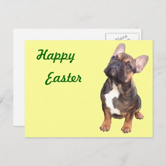 フランツォシシェブルドッゲポストカルテ シーズンポストカード (正面/裏面)