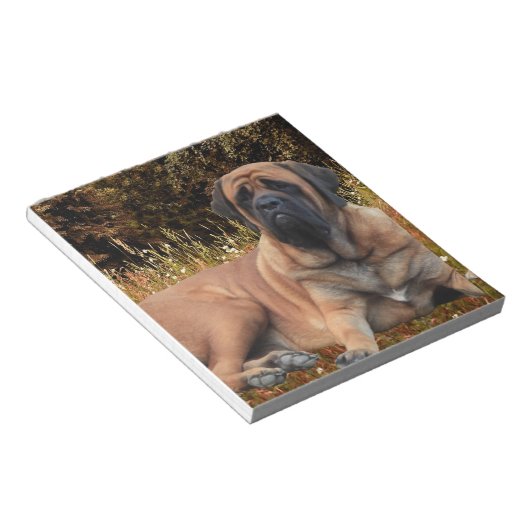 フランツォシシュブルドゲンマスティフNotizblock ノートパッド (アングル)