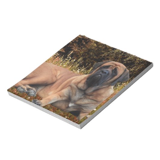 フランツォシシュブルドゲンマスティフNotizblock ノートパッド (回転)