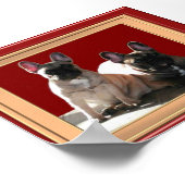 フランツォシシュ・ブルドゲンのポスター ポスター (角)