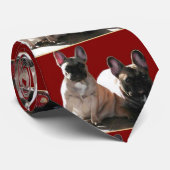 フランツォシシュBuldoggen Flo und Fips ネクタイ (ロール)