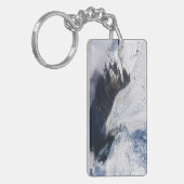 フランツジョゼフグレイシャーエアリアルビュー,ニュージーランド キーホルダー (正面左)