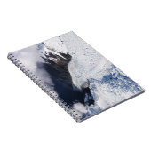 フランツジョゼフグレイシャーエアリアルビュー,ニュージーランド ノートブック (右側)