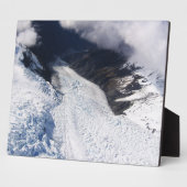 フランツジョゼフグレイシャーエアリアルビュー，ニュージーランド フォトプラーク (側面)