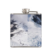 フランツジョゼフグレイシャーエアリアルビュー,ニュージーランド フラスク (裏面)