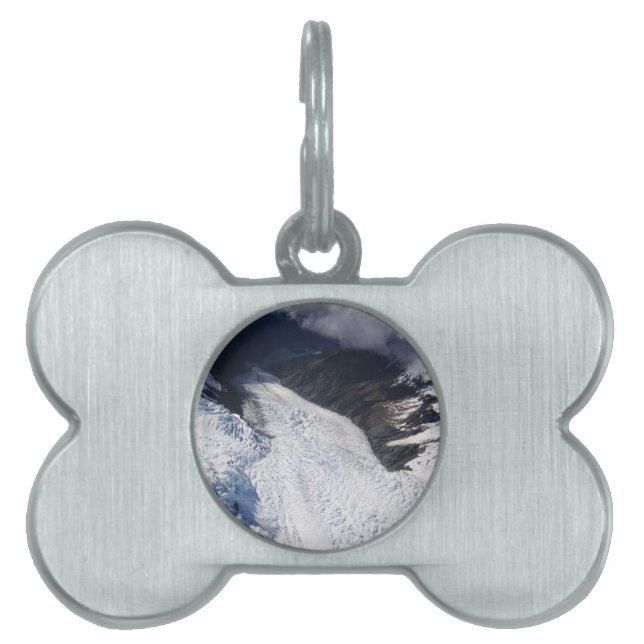 フランツジョゼフグレイシャーエアリアルビュー，ニュージーランド ペットネームタグ (正面)