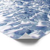 フランツジョゼフグレイシャーエアリアルビュー,ニュージーランド ポスター (角)