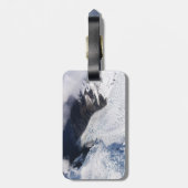 フランツジョゼフグレイシャーエアリアルビュー，ニュージーランド ラゲッジタグ (裏面縦)