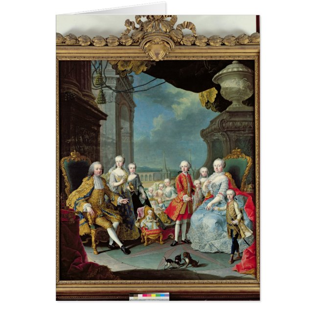 フランツスティーブン彼の妻MarieテレーズとのI (正面)