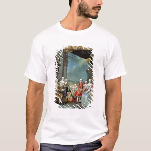 フランツスティーブン彼の妻MarieテレーズとのI Tシャツ (正面)