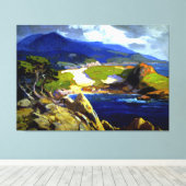 フランツビスショフ – サイプレスグリーン キャンバスプリント (インサイチュ (ウッドフロア))