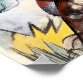 フランツマルク・カリバン有名絵画店 ポスター (角)