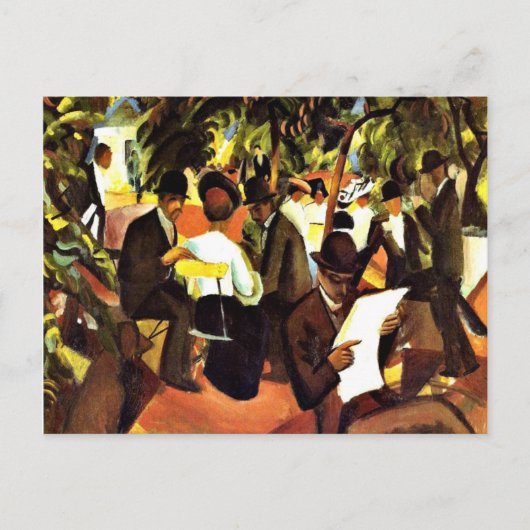 フランツマルク – ガーデンレストラン ポストカード (正面)