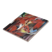 フランツマルク – ザキツネ, 1913 タイル (側面)