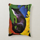 フランツマルク – ブルーキツネ アクセントクッション (裏面(縦))