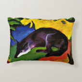 フランツマルク – ブルーキツネ アクセントクッション (裏面)