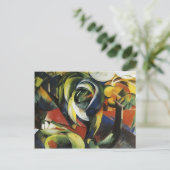 フランツマルク – マンドリル ポストカード (スタンド正面)