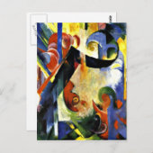 フランツマルク – 壊れた型枠 ポストカード (正面/裏面)