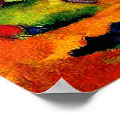 フランツマルク – 放牧馬IV. 1911 ポスター (角)