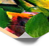 フランツマルク – 雨の中 – 1912 ポスター (角)