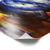 フランツマークザタワーオブブルーホースズプリント フォトプリント            (角)