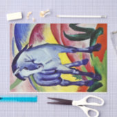 フランツマークブルーホースヴィンテージファインアート絵画ズ 薄葉紙 (クラフト)