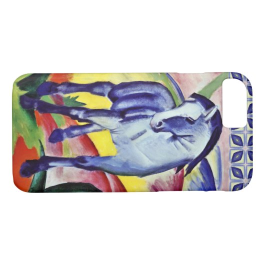 フランツマークブルーホースヴィンテージファインアート絵画ズ Case-Mate iPhoneケース (裏面(横))
