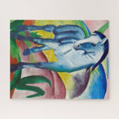 フランツマークブルーホース(1911) ジグソーパズル (横)