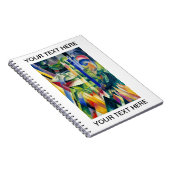 フランツマークリトルマウンテンヤギパーソナライズされたート ノートブック (右側)