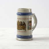 フランツヨセフオーストリアハンガリーのI ビールジョッキ (正面右)