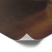 フランツ・アイブル – レズンデ読・メドチェン（の少女）, 1850 ポスター (角)