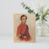 フランツ・ウィンターハルター:ウェールズのプリンス、アルバートエドワード ポストカード (スタンド正面)