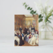 フランツ・ウィンターハルター – クイーンビクトリア&プリンスアルバート ポストカード (スタンド正面)