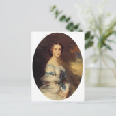 フランツ・ウィンターハルター – メラニー・デ・ブッシエール ポストカード (スタンド正面)