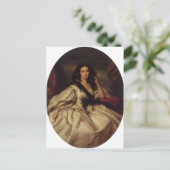 フランツ・ウィンターハルター – ヴィエンチスラワ・バルチェウスカ ポストカード (スタンド正面)