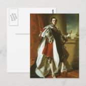 フランツ・ザバーウィンターハルターポートレート・オブ・プリンス・アルバート ポストカード (正面/裏面)